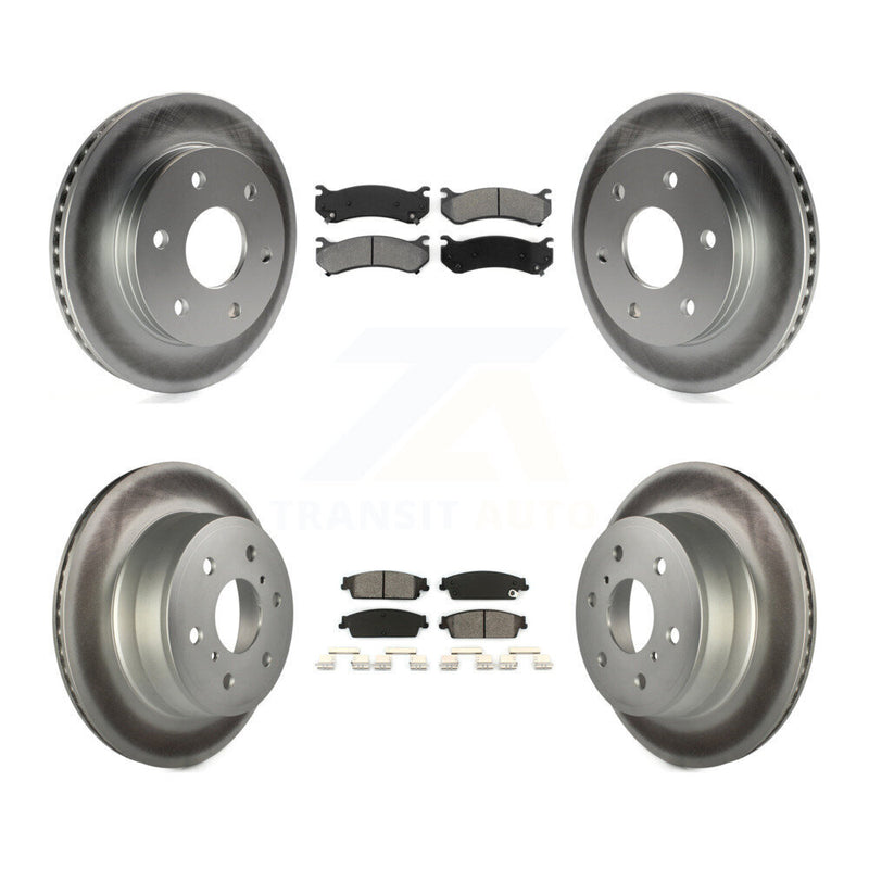 Transit Auto KGS-100546 Disc Brake Kit for 2007 Chevrolet Silverado 1500 - Front and Rear