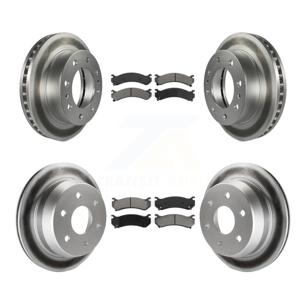 Transit Auto KGS-100547 Disc Brake Kit for 2003 Chevrolet Silverado 2500, Chevrolet Silverado 2500 HD and More - Front and Rear