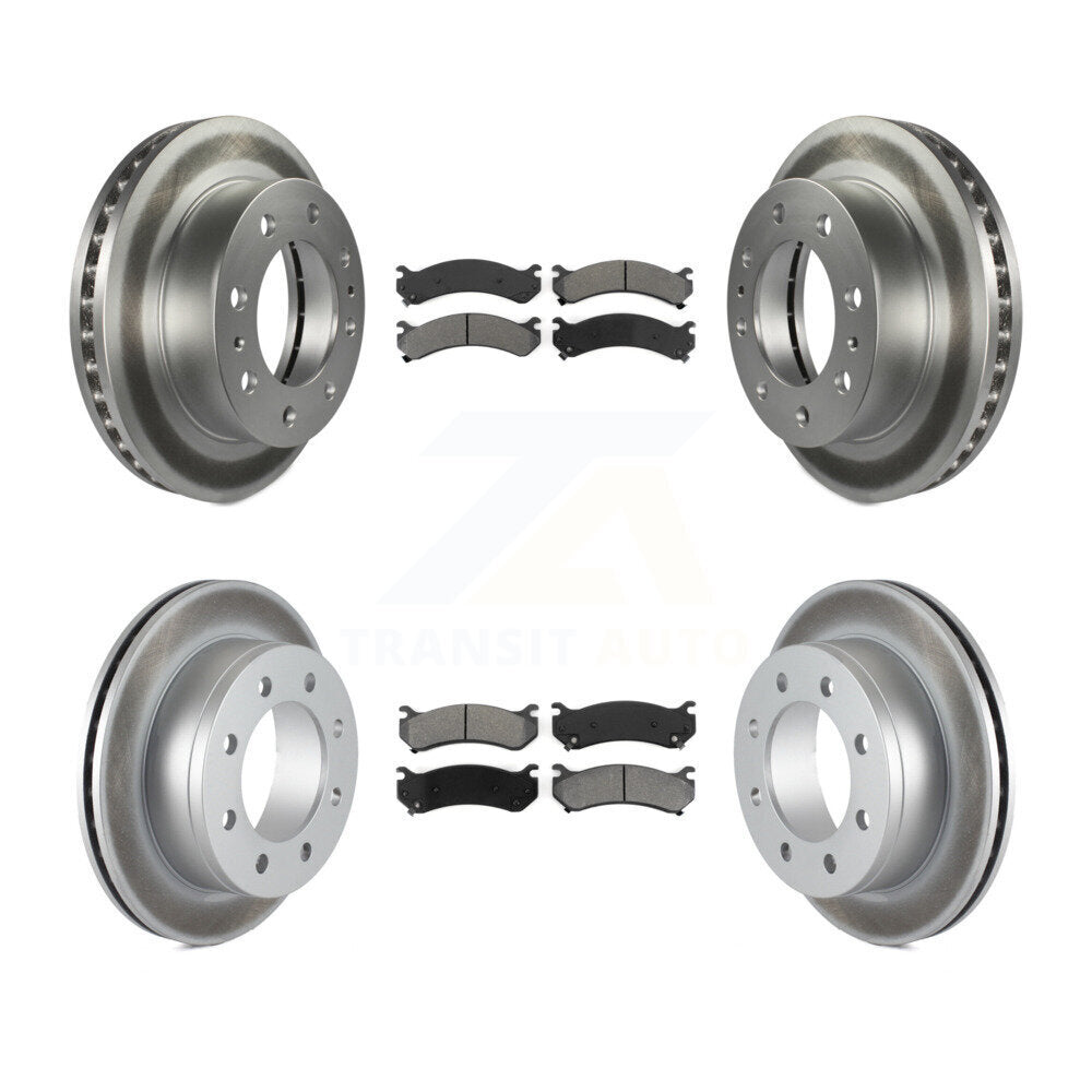 Transit Auto KGS-100548 Disc Brake Kit for 1999-2013 Chevrolet Suburban 2500, GMC Yukon XL 2500 and More - Front and Rear