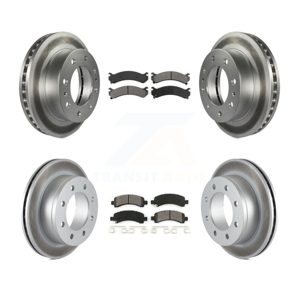 Transit Auto KGS-100549 Disc Brake Kit for 2006-2018 Chevrolet Express 2500, GMC Savana 2500 - Front and Rear