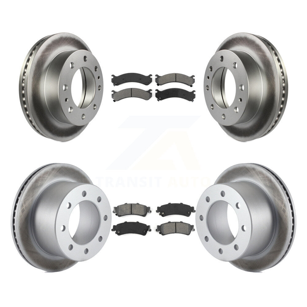 Transit Auto KGS-100554 Disc Brake Kit for 2001 GMC Sierra 3500 - Front and Rear