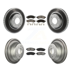 Transit Auto KGS-100556 Disc Brake Kit for 2006-2009 GMC Envoy, Saab 9-7x and More - Front and Rear
