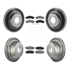 Transit Auto KGS-100557 Disc Brake Kit for 2002-2006 Isuzu Ascender, GMC Envoy and More - Front and Rear