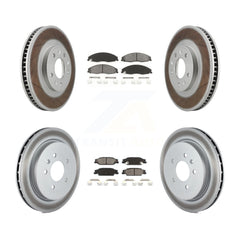 Transit Auto KGS-100558 Disc Brake Kit for 2003-2007 Cadillac CTS - Front and Rear