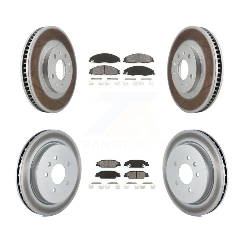 Transit Auto KGS-100558 Disc Brake Kit for 2003-2007 Cadillac CTS - Front and Rear