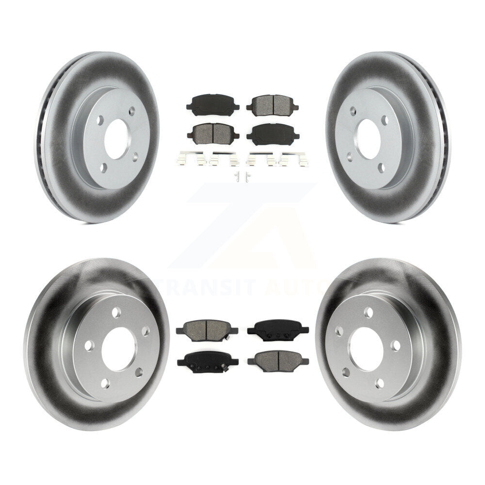 Transit Auto KGS-100559 Disc Brake Kit for 2006-2010 Pontiac G5, Pontiac Pursuit - Front and Rear