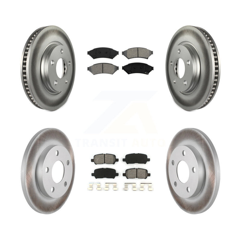 Transit Auto KGS-100564 Disc Brake Kit for 2004-2009 Buick Allure, Buick LaCrosse, Pontiac Grand Prix - Front and Rear