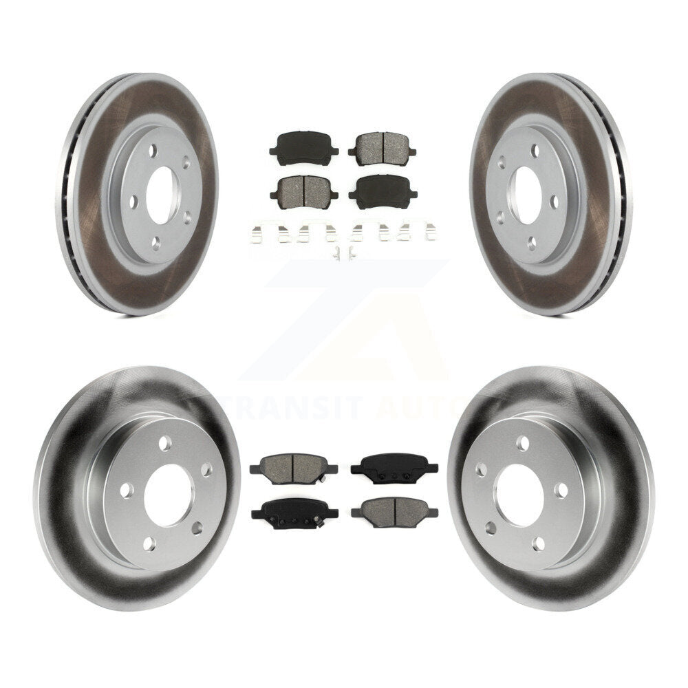 Transit Auto KGS-100566 Disc Brake Kit for 2004-2008 Chevrolet Malibu, Pontiac G6 - Front and Rear