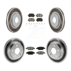 Transit Auto KGS-100566 Disc Brake Kit for 2004-2008 Chevrolet Malibu, Pontiac G6 - Front and Rear
