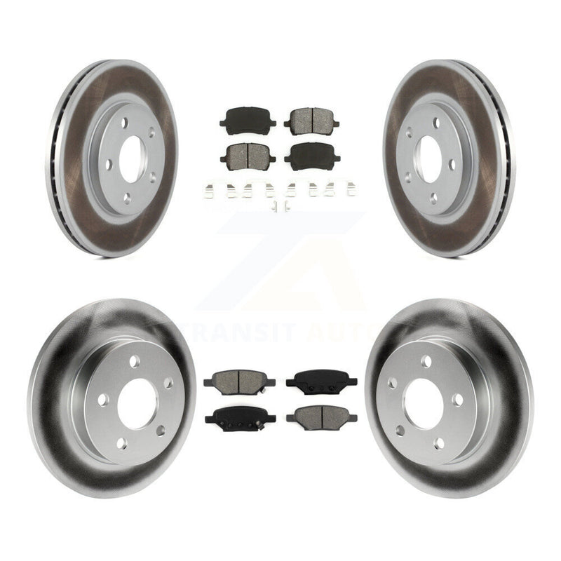 Transit Auto KGS-100566 Disc Brake Kit for 2004-2008 Chevrolet Malibu, Pontiac G6 - Front and Rear