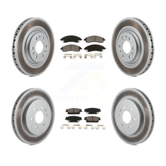 Transit Auto KGS-100567 Disc Brake Kit for 2004-2009 Cadillac SRX - Front and Rear