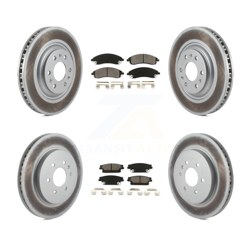 Transit Auto KGS-100567 Disc Brake Kit for 2004-2009 Cadillac SRX - Front and Rear