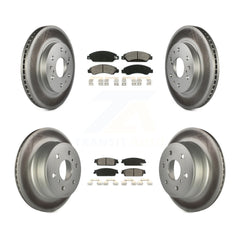 Transit Auto KGS-100568 Disc Brake Kit for 2007 Cadillac Escalade, Cadillac Escalade ESV and More - Front and Rear