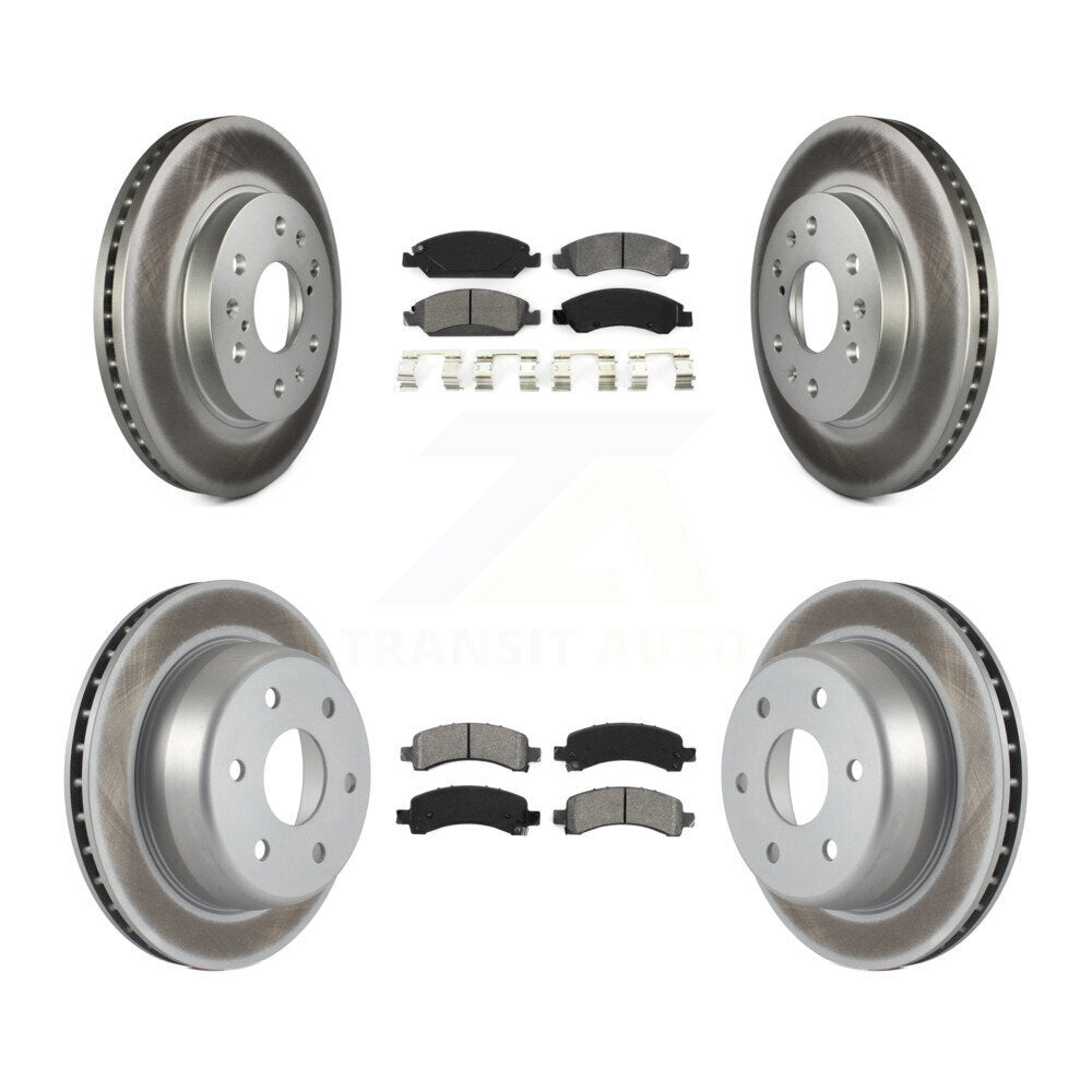 Transit Auto KGS-100571 Disc Brake Kit for 2009-2014 Chevrolet Express 1500, GMC Savana 1500 - Front and Rear