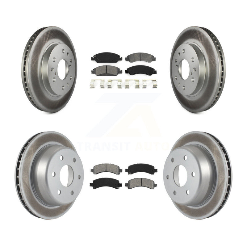 Transit Auto KGS-100571 Disc Brake Kit for 2009-2014 Chevrolet Express 1500, GMC Savana 1500 - Front and Rear