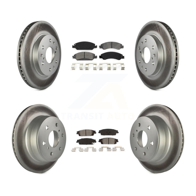 Transit Auto KGS-100573 Disc Brake Kit for 2014-2020 Chevrolet Suburban, Cadillac Escalade and More - Front and Rear