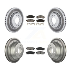 Transit Auto KGS-100577 Disc Brake Kit for 2006-2009 GMC Envoy, Isuzu Ascender and More - Front and Rear