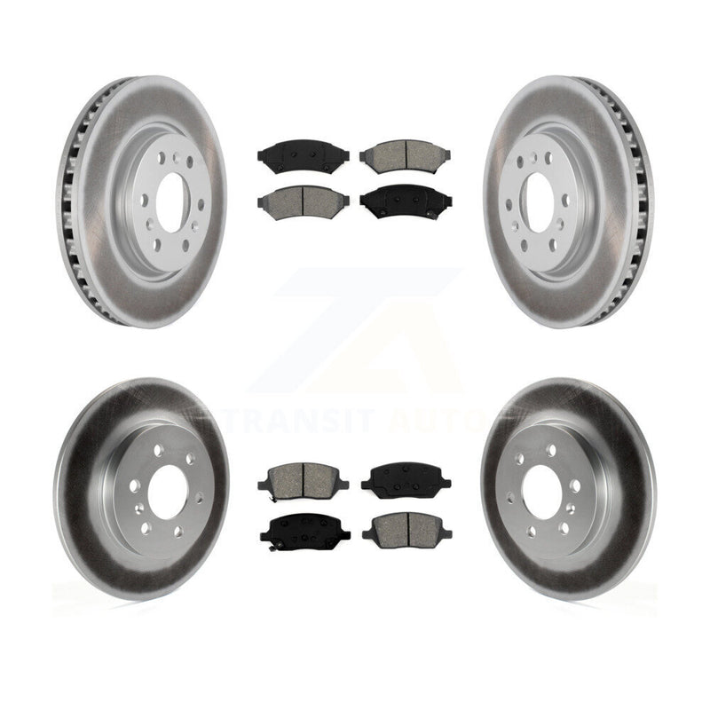 Transit Auto KGS-100578 Disc Brake Kit for 2006-2009 Buick Terraza, Chevrolet Uplander and More - Front and Rear