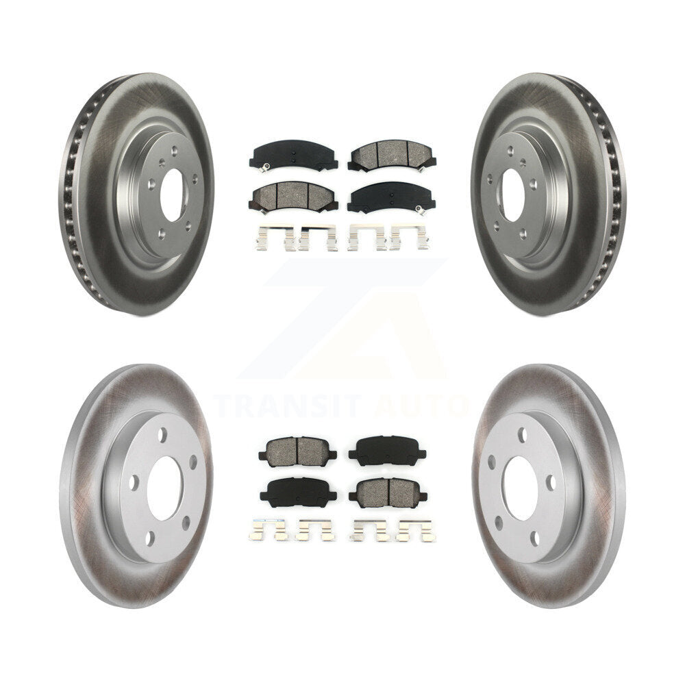 Transit Auto KGS-100579 Disc Brake Kit for 2012-2016 Chevrolet Impala Limited, Chevrolet Impala - Front and Rear