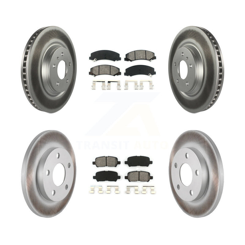 Transit Auto KGS-100579 Disc Brake Kit for 2012-2016 Chevrolet Impala Limited, Chevrolet Impala - Front and Rear