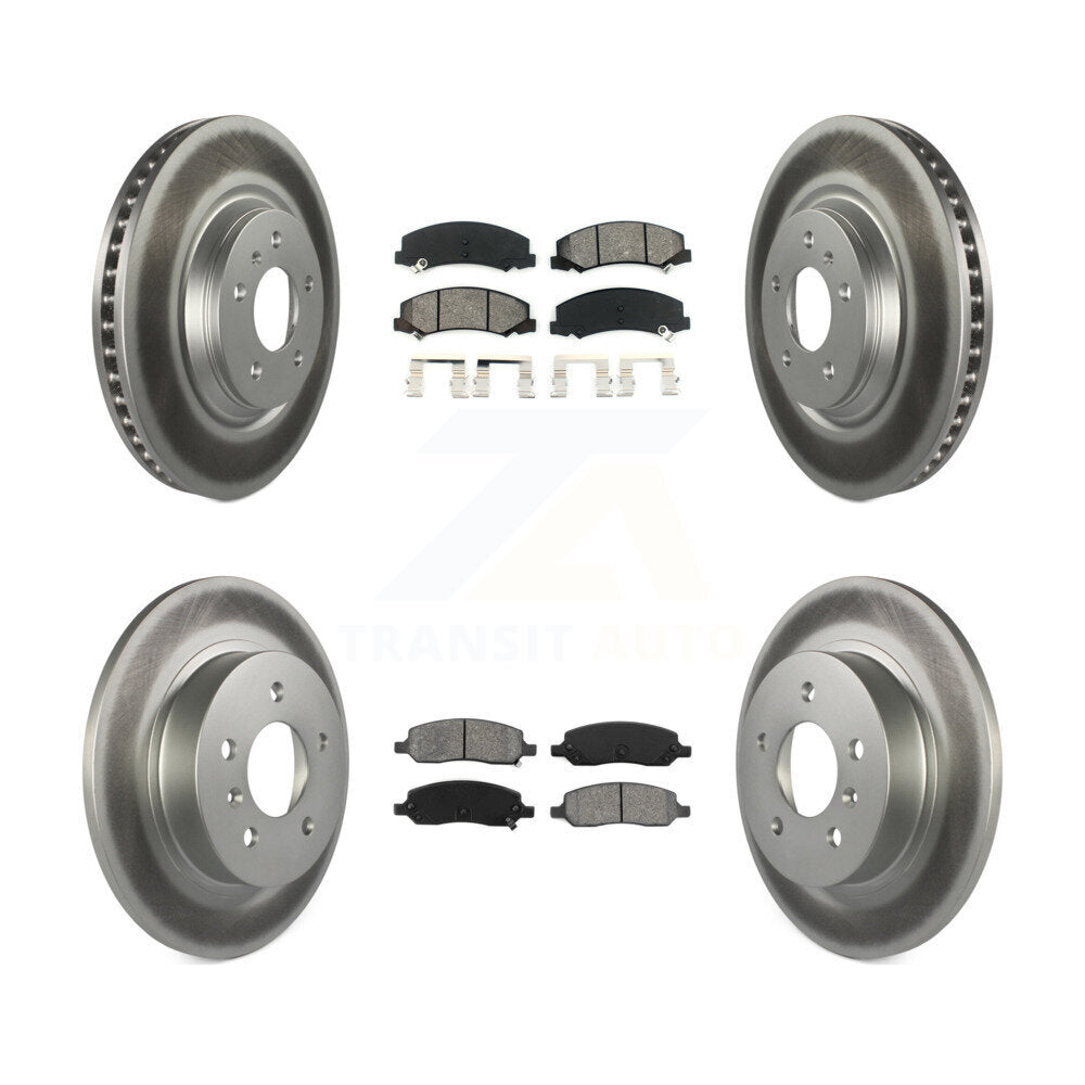 Transit Auto KGS-100580 Disc Brake Kit for 2006-2011 Buick Lucerne, Cadillac DTS - Front and Rear