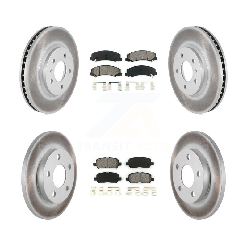 Transit Auto KGS-100581 Disc Brake Kit for 2010-2016 Chevrolet Impala Limited, Chevrolet Impala - Front and Rear