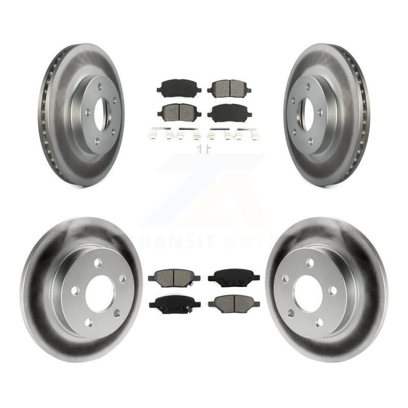Transit Auto KGS-100584 Disc Brake Kit for 2009-2010 Pontiac G5 - Front and Rear