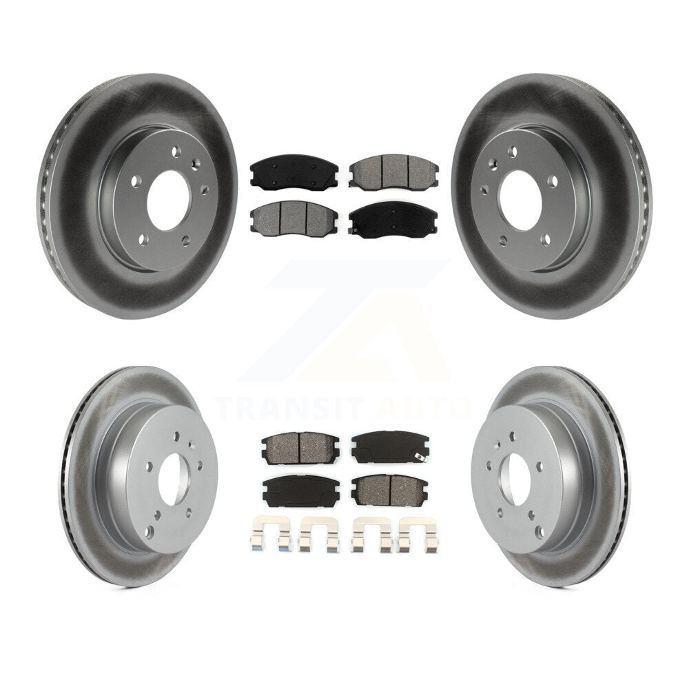 Transit Auto KGS-100585 Disc Brake Kit for 2007-2015 Chevrolet Captiva Sport, Saturn Vue and More - Front and Rear