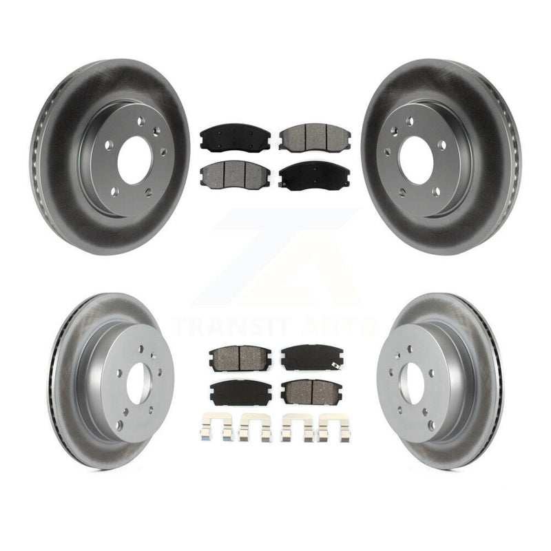 Transit Auto KGS-100585 Disc Brake Kit for 2007-2015 Chevrolet Captiva Sport, Saturn Vue and More - Front and Rear