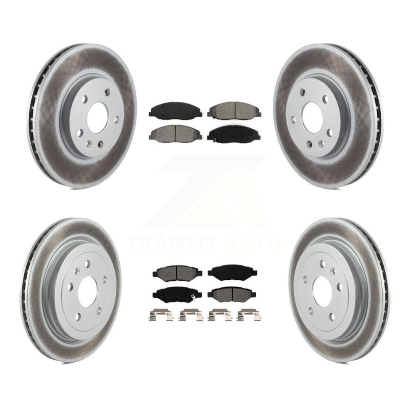 Transit Auto KGS-100589 Disc Brake Kit for 2008-2014 Cadillac CTS - Front and Rear