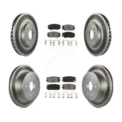 Transit Auto KGS-100590 Disc Brake Kit for 2010-2017 GMC Terrain, Chevrolet Equinox - Front and Rear