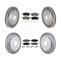 Transit Auto KGS-100592 Disc Brake Kit for 2010-2016 Saab 9-4X, Cadillac SRX - Front and Rear