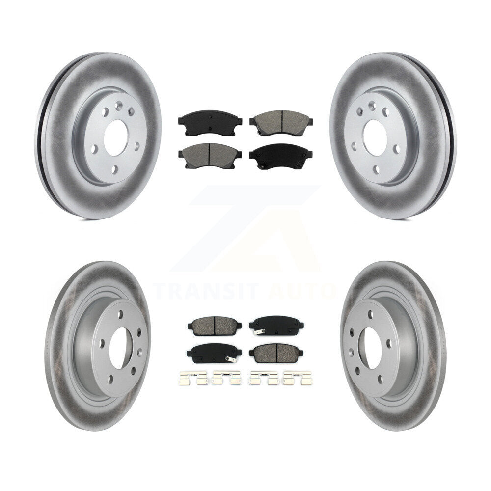 Transit Auto KGS-100594 Disc Brake Kit for 2013 Chevrolet Cruze - Front and Rear