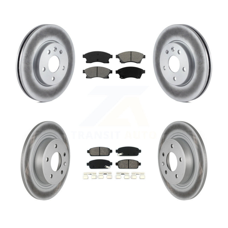 Transit Auto KGS-100594 Disc Brake Kit for 2013 Chevrolet Cruze - Front and Rear