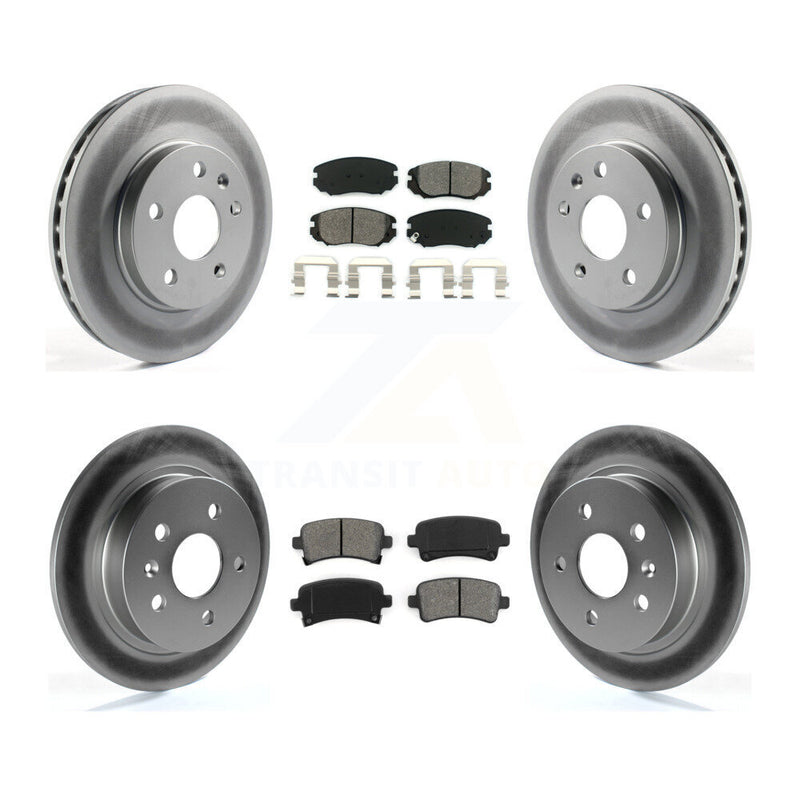 Transit Auto KGS-100595 Disc Brake Kit for 2013-2016 Chevrolet Malibu Limited, Chevrolet Malibu - Front and Rear