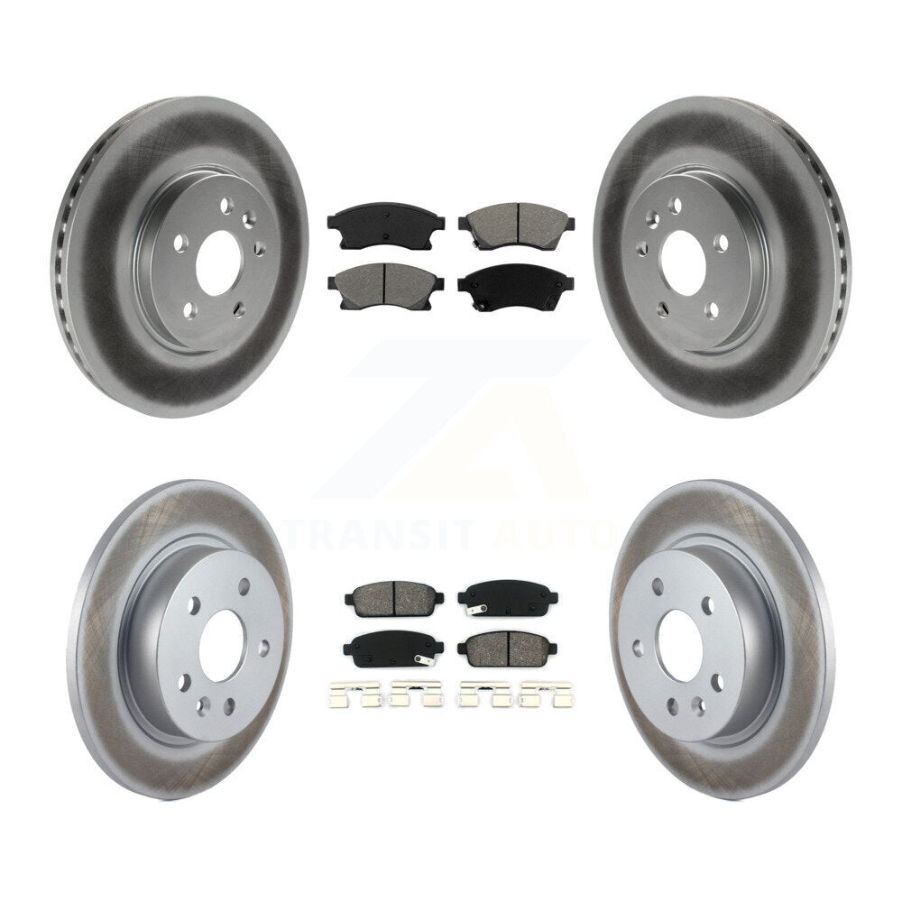 Transit Auto KGS-100599 Disc Brake Kit for 2013-2014 Chevrolet Sonic - Front and Rear