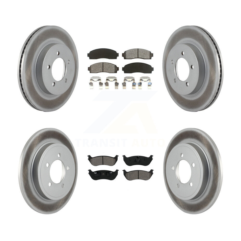 Transit Auto KGS-100607 Disc Brake Kit for 2002-2005 Ford Explorer, Mercury Mountaineer - Front and Rear