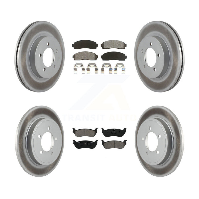Transit Auto KGS-100607 Disc Brake Kit for 2002-2005 Ford Explorer, Mercury Mountaineer - Front and Rear