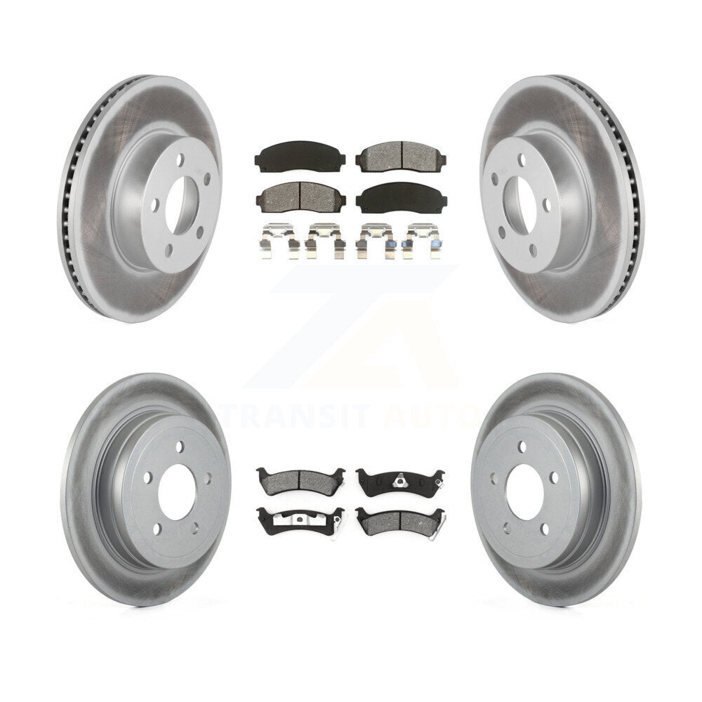 Transit Auto KGS-100611 Disc Brake Kit for 2003-2005 Ford Explorer Sport, Ford Explorer Sport Trac - Front and Rear