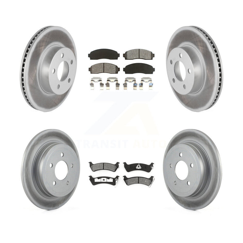 Transit Auto KGS-100611 Disc Brake Kit for 2003-2005 Ford Explorer Sport, Ford Explorer Sport Trac - Front and Rear