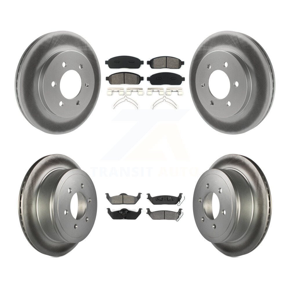 Transit Auto KGS-100617 Disc Brake Kit for 2004-2008 Lincoln Mark LT, Ford F-150 - Front and Rear