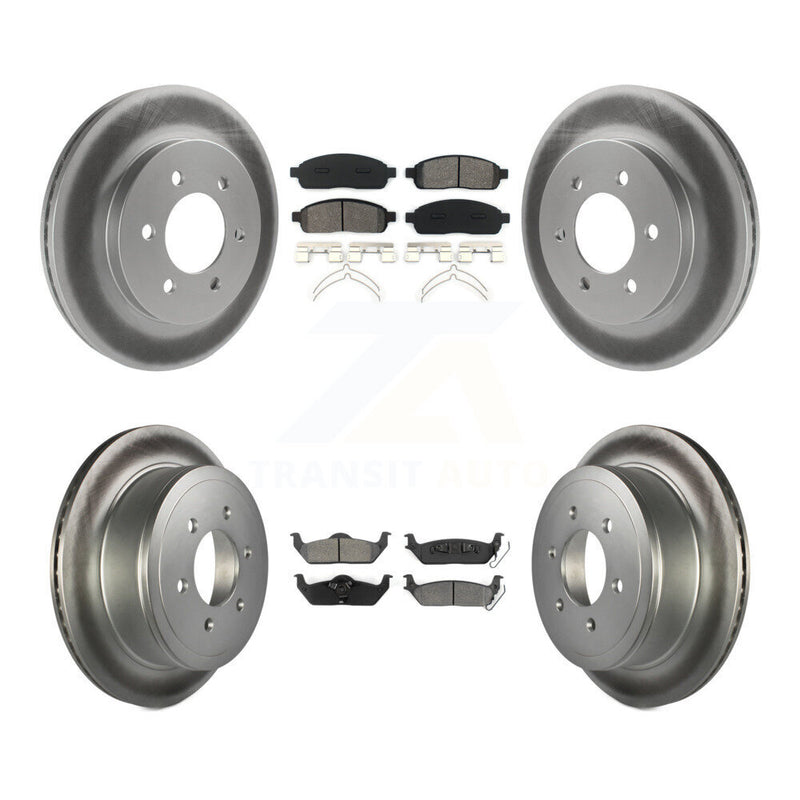Transit Auto KGS-100617 Disc Brake Kit for 2004-2008 Lincoln Mark LT, Ford F-150 - Front and Rear