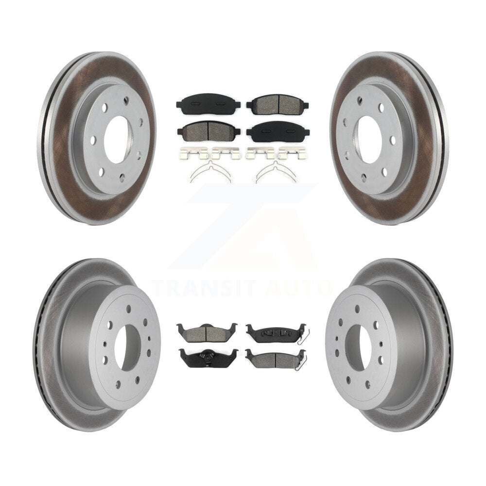 Transit Auto KGS-100618 Disc Brake Kit for 2004-2008 Lincoln Mark LT, Ford F-150 - Front and Rear