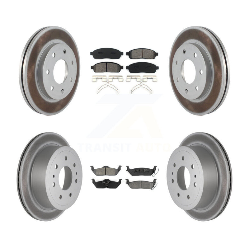 Transit Auto KGS-100618 Disc Brake Kit for 2004-2008 Lincoln Mark LT, Ford F-150 - Front and Rear