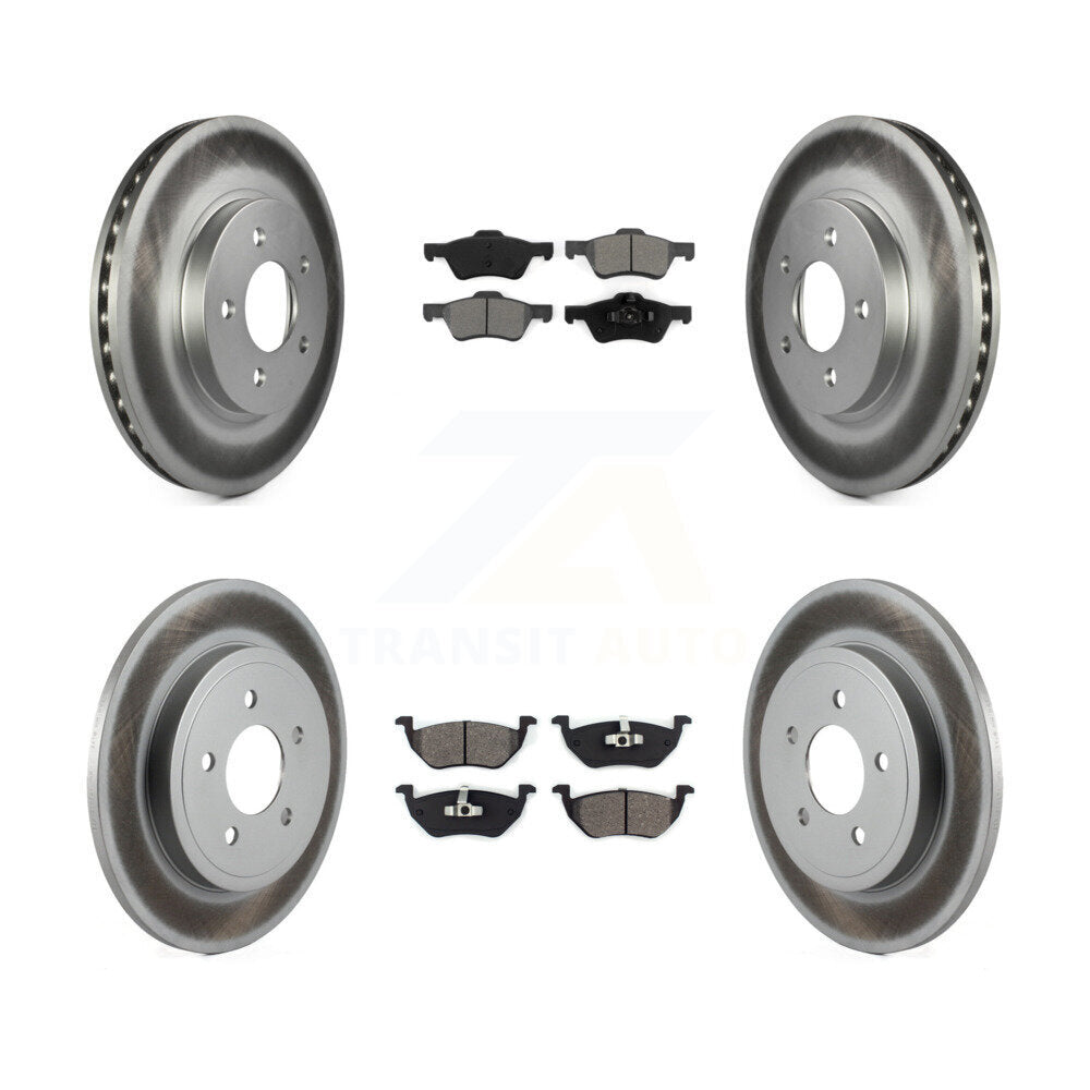 Transit Auto KGS-100620 Disc Brake Kit for 2005-2011 Ford Escape, Mazda Tribute, Mercury Mariner - Front and Rear