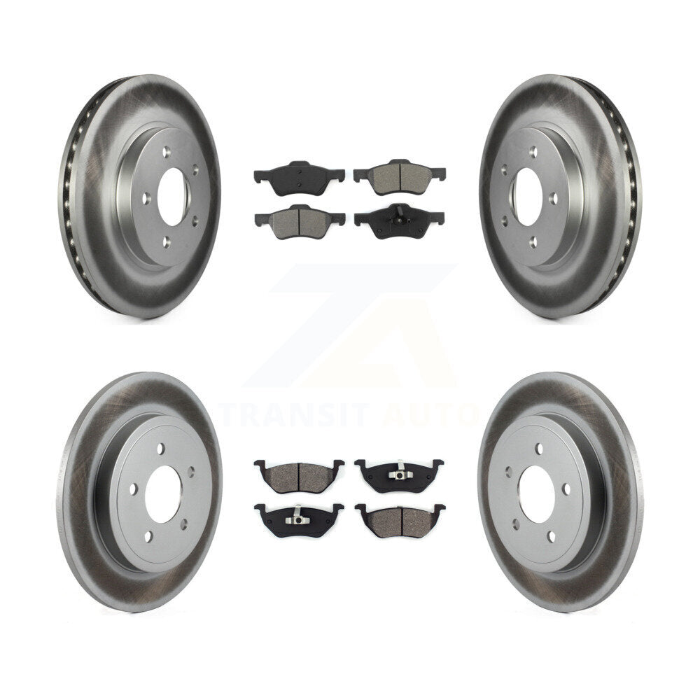 Transit Auto KGS-100621 Disc Brake Kit for 2010-2011 Mercury Mariner, Ford Escape - Front and Rear