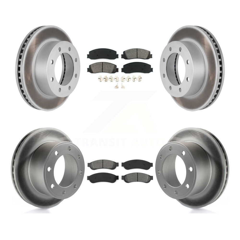 Transit Auto KGS-100626 Disc Brake Kit for 2010-2012 Ford F-250 Super Duty, Ford F-350 Super Duty - Front and Rear