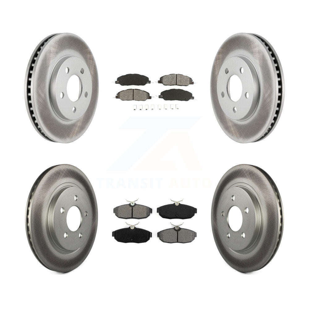 Transit Auto KGS-100631 Disc Brake Kit for 2005-2010 Ford Mustang - Front and Rear