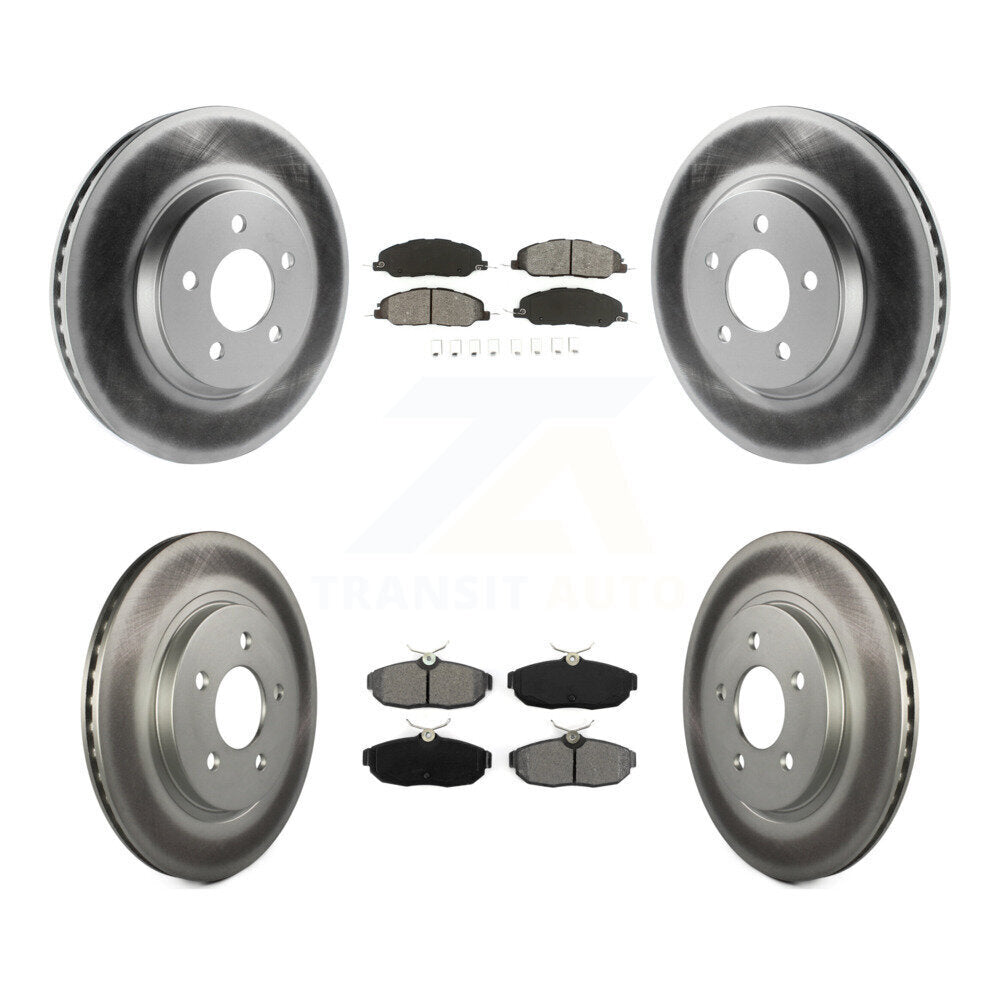 Transit Auto KGS-100632 Disc Brake Kit for 2005-2010 Ford Mustang - Front and Rear