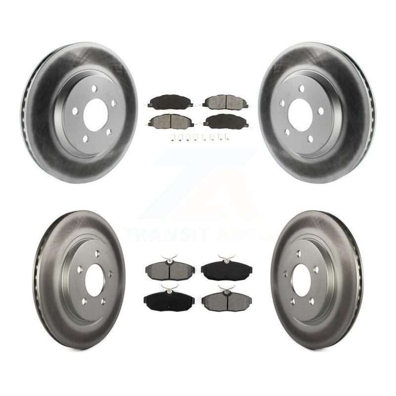 Transit Auto KGS-100632 Disc Brake Kit for 2005-2010 Ford Mustang - Front and Rear